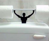 Strong Man Tissue Paper Holder