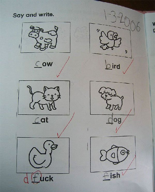 28 Brilliant test answers given by kids. Some of these are ...