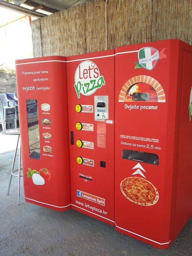 fresh pizza vending machine