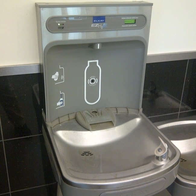 water bottle fountain machine