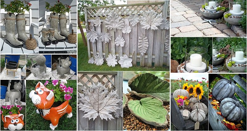 15 Creative Cement Projects For The Garden