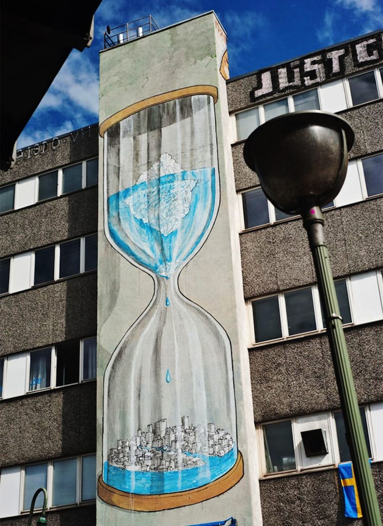 15 Images Of Powerful Street Art With An Environmental Message - Part 2