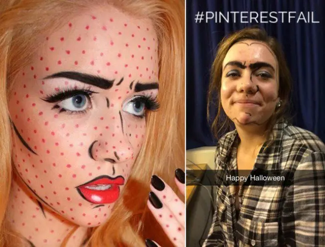 16 Hilariously Bad Pinterest Beauty Fails