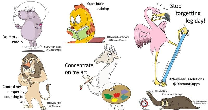 Chinese new year animals images These Animals Have Made Hilarious New Year's Resolutions