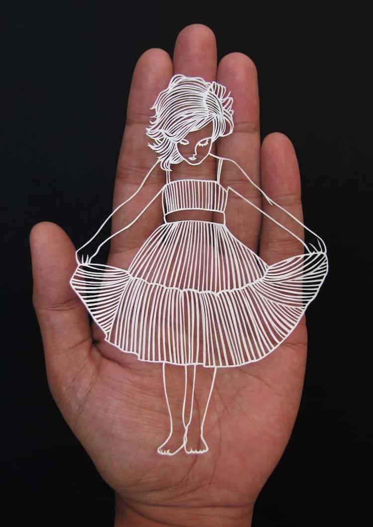 Parth Kothekar Creates This Stunning And Unique Paper Cut Art