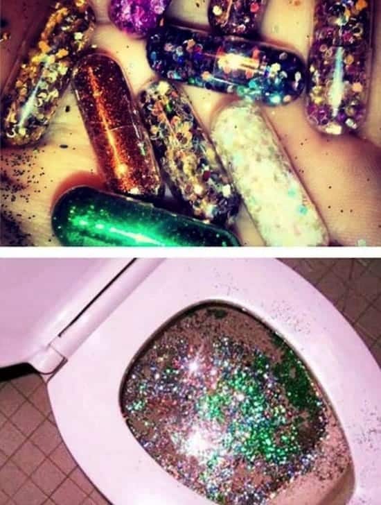 People Are Consuming These Glitter Pills To Make Their Poop Sparkle