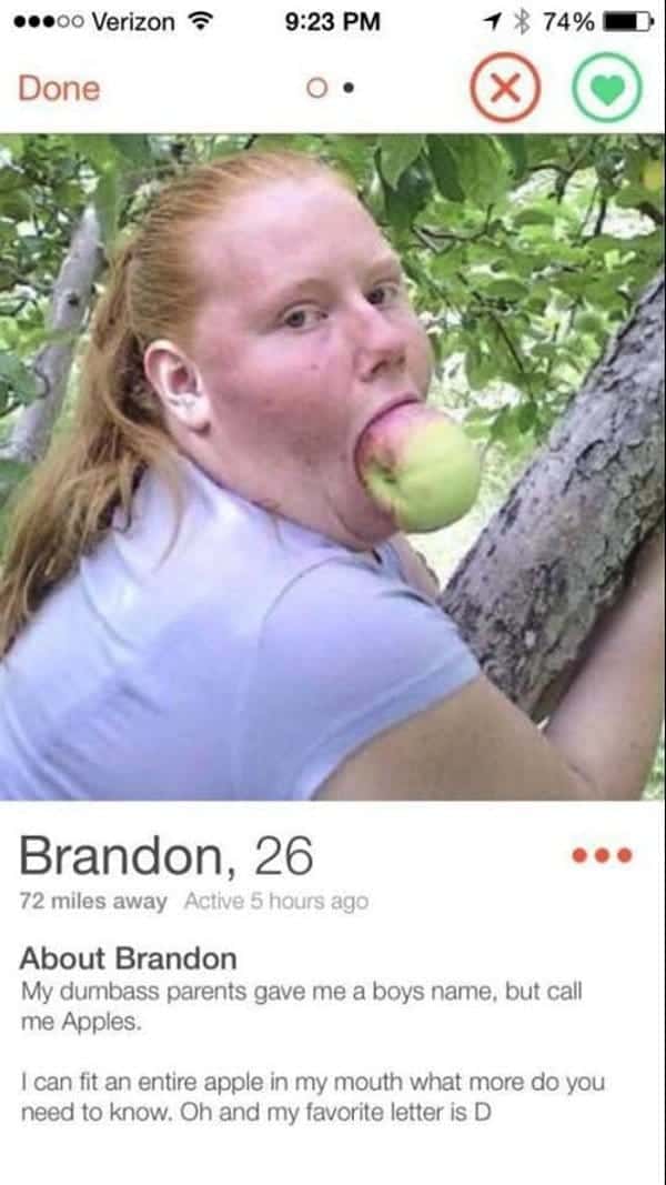best profile for dating app