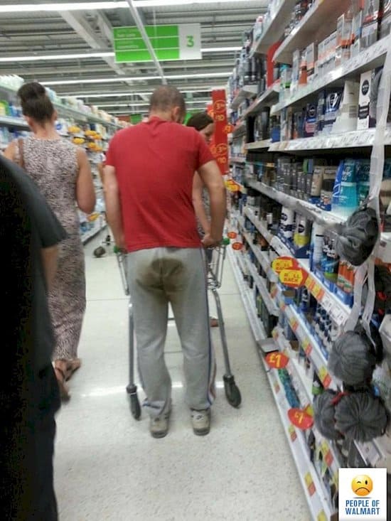 Photos Showing The Strange Things That Happen In Walmart
