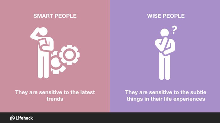 8 Major Differences Between Being Wise And Being Smart