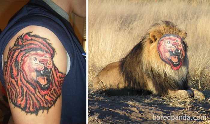 14 Hilariously Terrible Tattoo Face Swaps That Will Make You Glad You