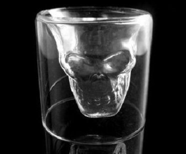 Crystal Skull Shot Glass