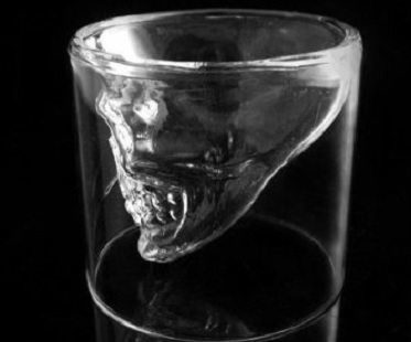 Crystal Skull Shot Glasses