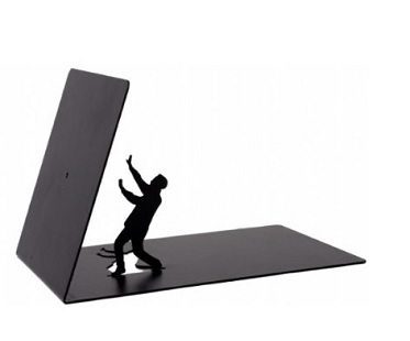 Falling Book End