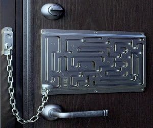 Labyrinth Security Lock