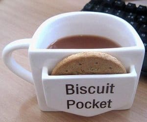 Mug With Biscuit Pocket