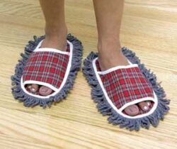 Dust Mop Slippers