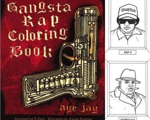 Gangsta Rap Colouring Book