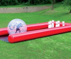 Human Bowling Ball Game