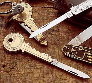 Key Shaped Knife