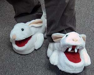 Killer Rabbit Slippers