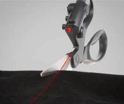 Laser Guided Scissors