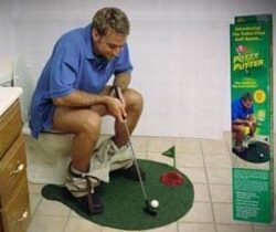 Toilet Mini Golf