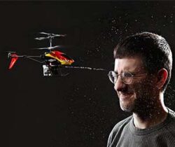RC Helicopter With Water Cannon