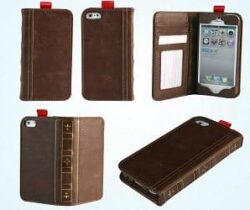 iPhone Leather Book Case