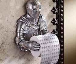 Knight Toilet Paper Holder
