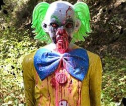 Zombie Clown Target