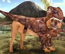 Raptor Dog Costume