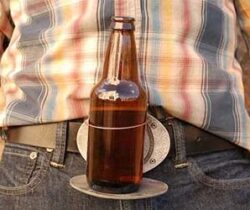 Belt Buckle Beer Holder