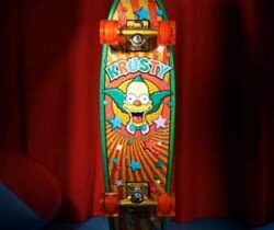 krusty the clown skateboard