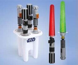 lightsaber popsicle stick mold