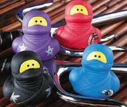 Ninja Rubber Ducks