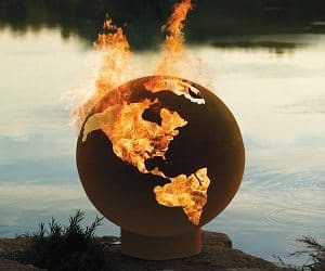 Fire Pit Globe
