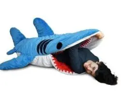 shark sleeping bag