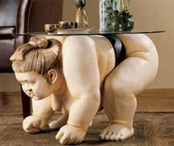 Sumo Wrestler Table