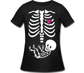 Skeleton Maternity T-Shirt