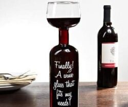 Wine Bottle Glass