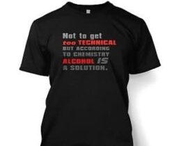 Alcohol is a Solution T-Shirt