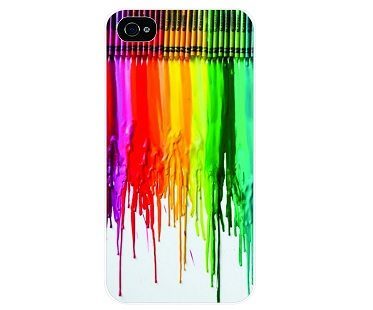Dripping Crayon Iphone Case