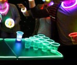 Glow in the Dark Beer Pong