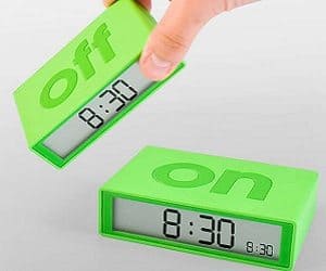 flip alarm clock