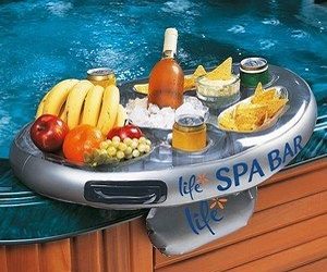 floating snack tray
