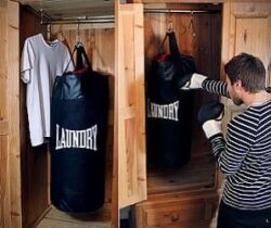 laundry punch bag