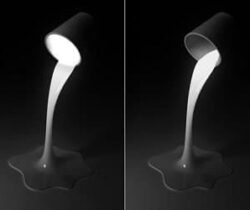 Paint Spilling Lamp