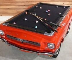 mustang pool table