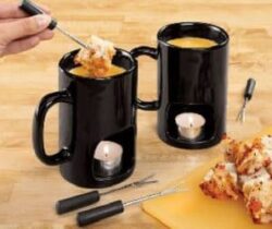 personal fondue mugs