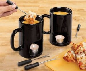 personal fondue mugs